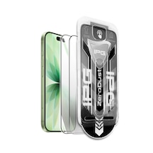 Ipg Zero Dust Apple Uyumlu iPhone 17 İçin Otomatik Toz Temperli Cam 2 Adet . Aplikatör İle Kabarcıksız Ve Kolay Montaj, Parmak İzi Tutmayan 9h Çizilmez Yüzey, Tüm Kılıflarla
