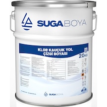 Suga Klor Kauçuk Yol Çizgi Boyası