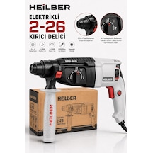 Heilber Ba011541 Sds Plus Hilti 2-26 Elektrikli Kırıcı Delici Beton Ve Duvar Delme Makinesi