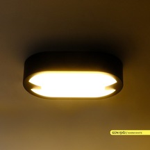 ACK 15W LED Duvar Armatürü 3000K Günışığı Bahçe Aydınlatması Diğer