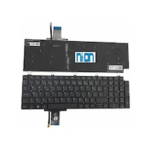 Nion Dell Precision 7550 7750 Notebook Klavye Siyah Aydınlatmalı Tr