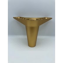 Karakoçaksesuar Plastik, 12x11x11 Cm Riva,Gold Koltuk,Baza,Mobilya Ayağı (4 Adet)