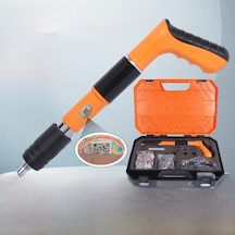 Tongxida Mini Çivi Atıcı - Tavan Montajı, Pencere Güvenliği İçin 0.57kg Hafif Tasarım + 50 Çivi Seti