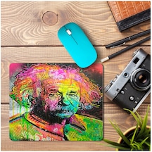 Albert Einstein Baskılı Mousepad Mouse Pad