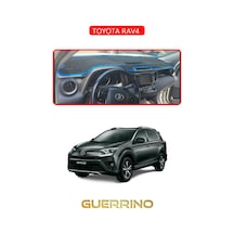 Toyota Rav4 Torpido Koruma Halısı Kırmızı Kenar