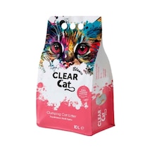 Clear Cat Blanco 10 Lt. Bebek Pudrası Kokulu Topaklanan Bentonit Kedi Kumu