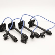 Toyota Corolla Ae101 E100 & Carina E 1992-1997 1.6 16v 4a-fe Mavi Silikon Buji Ateşleme Kablo Takımı Oem 90919-22327 Cordex Q082 / 10075