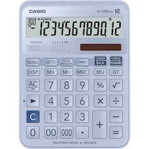 Casio Dj-120dpluslbwadp Hesap Makinesi Desktop Gri - Siyah