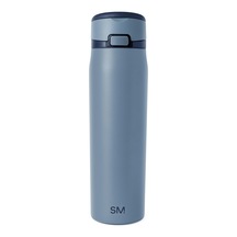 Simple Modern Mesa Loop Pipetli Su Şişesi 24 Oz Bardak Tutucu Dostu Yalıtımlı Paslanmaz Çelik Şişeler Seyahat, Spor Ve Okul İçin Deep Dune 0