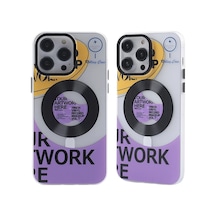 Newface Apple İphone 13 Pro Kılıf Apollo Magneticsafe Desenli Kapak - Apollo Şeffaf - 6