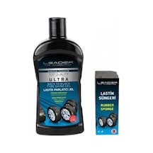 Ultra Lastik Parlatıcı Jel 500ml Uygulama Süngeri