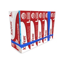 Kafem Beyaz Vinil Eldiveni Pudrasız L 100 Adet X 5 Paket