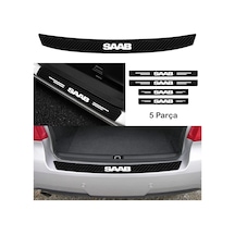 Saab İçin Uyumlu Aksesuar Oto Arka Tampon Bagaj Koruyucu Sticker 92 7 Cm