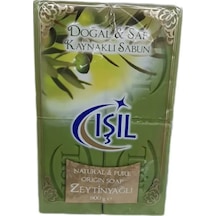 Işıl Zeytinyağlı Doğal Saf Kaynaklı Katı Sabun 4 x 200 G
