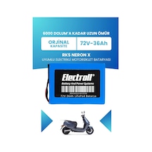 Rks Neron X Uyumlu Batarya Standart Kapasite Lifepo4 72v 36ah Elektrikli Motorsiklet Bataryası