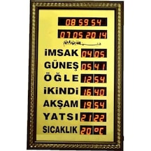 Dijital Vakit Matik İmsakiye Ev Tipi Ezan Okuyan Saat