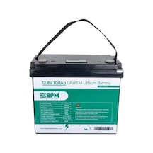 Bpm 12.8v 100ah Lifepo4 Lityum Akü