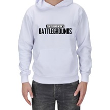 Pubg Tek Yön Erkek Kapşonlu Sweatshirt