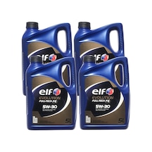 Elf Evol Full-Tech Fe 5W-30 Tam Sentetik Motor Yağı 4 x 5 L