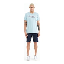 Air Jones Tommy Life Alec İndigo Standart Kalıp Erkek Şort - 81243 İndigo