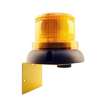 Mesan Ø90 İkaz Lamba Xenon Çakar Buzzer L Montaj Turuncu 12vdc Ms 708.3.12vdc