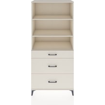 Hyperion Dolap 3 Raflı 3 Çekmeceli 88x44x195 Aytaşı-aytaşı Aytaşı