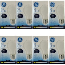 General Electric 8w 2700k Sarı Işık E27 Duylu Led Cam Ampul 8 Adet