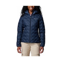 Columbia Delta Ridge Iı Down Hooded Jacket Kadın Outdoor Mont Wk2769 Lacivert