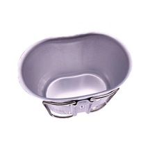 Suntek Okul Seyahat Için Kamp Tencere Fincan Lunchbox Gümüş