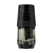 Lubinski Tek Torch Pürmüz Siyah Puro Çakmağı Lb-176