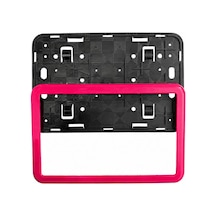 1. Kalite Çerçeveli Plakalık Pembe