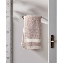Madame Coco Brest %100 Pamuk Yüz Havlusu - Pudra - 50x80 Cm 8684427208885 Pudra