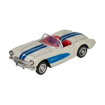 1:43 Ölçekli Lisanslı Metal Retro Amerikan Arabaları - 1957 Chevrolet Corvette - 10 Cm