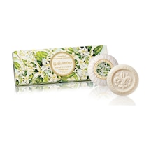 Saponificio Artigianale Fiorentino Sabun Jasmine 3 x 100 G Saponificio Artigianale Fiorentino Sabun Jasmine 3 x 100 G