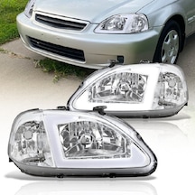 Honda Civic 1999-2001 Krom Usdm Ledli Ön Far