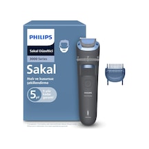 Sakal Düzeltici, 20 Uzunluk, Kendiliğinden Bilenen Bıçaklar, Islak & Kuru Kullanım,bt3617/15