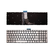 Hp 15-bs150nt 3xy21ea , 15-bs151nt 3xy33ea Klavye Gri Silver Renk Aydınlatmalı Tuş Takımı