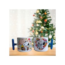 Snoopy Kupa Bardak Tek Adet 0433 Çok Renkli
