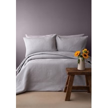 Apricitas Home Yatak Örtüsü Set Savoy Gri Tek Kişilik