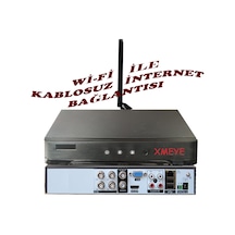 4 Kanal Wi-fi Bağlantılı 5 Mp H265+ Hıbrıt Araç, Insan Ve Yüz Tanımalı Xmeye Kayıt Cihazı