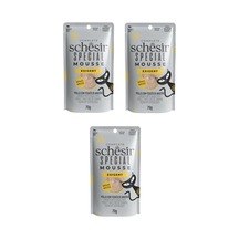Schesir Pouch Exigent Tavuk ve Ördek Karaciğerli Kedi Yaş Maması 3 x 70 G