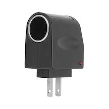 Teltree Ev İçin 12v 1.5a Otomobil Sigara Ateşleyici Dönüştürücü, Ac/dc Güç Adaptörü, Led Göstergeli, 100-240v, Abd Standartı, 18w'luk Araç Elektroniklerine Uygun