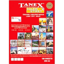 Tanex Lazer Etiket 70x35 Mm 2324 1 Adet