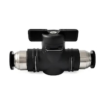 Unicomlifeerp Pneumatik Tüp Bağlantı Parçası, Hızlı Hava Ve Su Hortumu Bağlantısı, Od 4-12mm, Çoklu Tip Whıte 1/2"