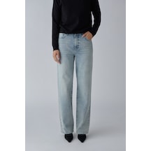 Suud Collection Açık Mavi Courtney Straight Jean