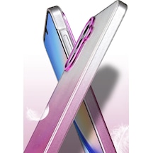 Mey İthalat Samsung Uyumlu Galaxy A56 Glossy Kapak - Siyah Gümüş