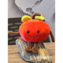 Neşeli Meyveler Serisi Elma 23cm Kırmızı