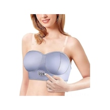Htun Usb Charging Electric Breast Massage Bra Titreşimli Massager For Growth Enlargement Nipple Enhancer Çok Renkli