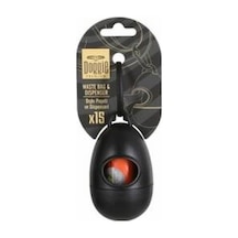 Köpek Dışkı Poşeti Tasma Aparatı 5x7 Cm Siyah Çok Renkli