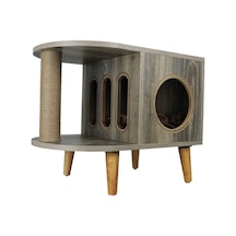 Lotus Furniture Pet Series San Francisco Tırmalamalı Kedi Evi